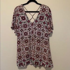 NWOT Floral Romper